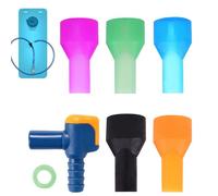 Bite Valve Replacement, Silicone Bladder Spout for Backpack Water Reservoir, Leakproof Hydration Tube Replacement for Backpacking, Camping, Hunting, Hiking, Biking, Outdoor Adventures