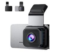 Biteblom Dashcam, Hd Dash Cam with WiFi & GPS, Dual 4k Dashcam Front and Rear, Night Sights, Parking and Recording, 24-hour parking surveillance (HD+WiFi)