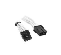 BitFenix 6+2-Pin PCIe Verlängerung 45cm - maniche Bianco/Nero