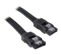 BitFenix SATA III Cavo 30 cm, Nero/Nero