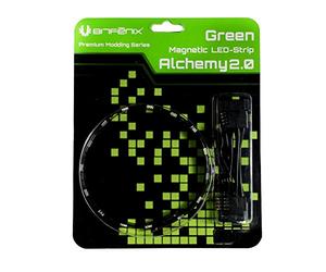 BitFenix Striscia LED Magnetica Alchemy 2.0-12 cm, 6 LED, Verde