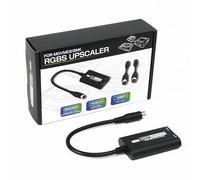 BITFUNX Adattatore HDMI 1080P per console SEGA Genesis/MD1/MD2/SNK - Supporta la commutazione del rapporto di aspetto 16:9/4:3 e ingresso RGBS, convertitore di videogiochi plug-and-play senza ritardo,