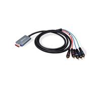 Bitfunx Component Converter Audio Video 5RCA YPbPr Cable for GameCube NGC Digital AV Output High Quality Image
