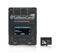 Bitfunx PSxMemCard Gen2 Memory Card For Sony Playstation / Playstation 2 PS1 PS2