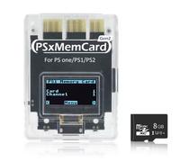 Bitfunx PSxMemCard Gen2 Memory Card For Sony Playstation / Playstation 2 PS1 PS2