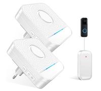 BITIWEND Inoltro del segnale radio compatibile con Blink Video Doorbell 1st Gen 2021 & 2nd Gen 2025 Campanello radio Estensione Set Campanello e Gong Inoltro (APP Select ‘Mount with wiring’)