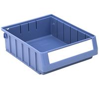 BITO RK3209 1434 - Scatole per scaffali, 23,4 x 9 x 3 cm, 8 pezzi, colore: Blu