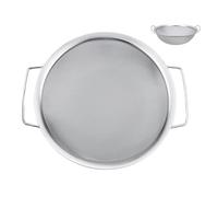 Bitong Colino per vernice a maglia fine, setaccio a maglia fine - Strumento filtro secchiello per vernice a 60 mesh,Setaccio rotondo in acciaio inossidabile, setaccio a filo per vernice, liquido di