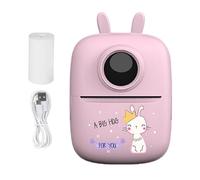 Bitong stampante adesiva - Stampante termica per etichette da 1000 mAh, connessione , piccola stampante wireless portatile con 1 rotolo di carta, macchina per la creazione di adesivi per foto