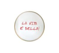 BITOSSI HOME & Funky Table LA TAVOLA SCOMPOSTA, Piatto LA Vita È Bella