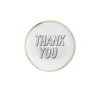 BITOSSI HOME & Funky Table LA TAVOLA SCOMPOSTA, Piatto Thank You Ø 17 CM
