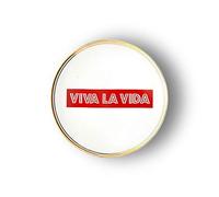 BITOSSI Home & Funky Table LA TAVOLA SCOMPOSTA, Piatto Viva LA Vida Ø 17 CM