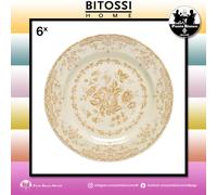 BITOSSI HOME | ROSE Set di 6 piatti da frutta o da dessert