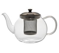 Bitossi Home Teiera con Filtro, 1140 ml, Vetro borosilicato, Acciaio