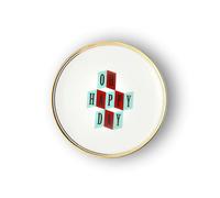 BITOSSI LA TAVOLA SCOMPOSTA PIATTINO OH HAPPY DAY CM 17