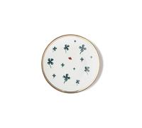 BITOSSI LA TAVOLA SCOMPOSTA PIATTINO QUADRIFOGLIO E COCCINELLA CM 17