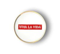 BITOSSI LA TAVOLA SCOMPOSTA PIATTINO VIVA LA VIDA CM 17
