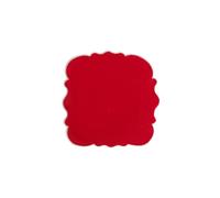 BITOSSI SMERLO SET 4 TOVAGLIOLI ROSSO 45X45 BORDO ROSA