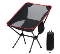 BITOYO Sedia Campeggio Pieghevole da Spiaggia Ultraleggera 100kg, Compatta con Tascone e Borsa Portatile, Sedia Mare Resistente a Sabbia per Spiaggia, Picnic, Pesca, Escursioni
