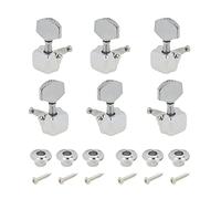 Bitray Manopole per meccaniche per chitarra, 3R3L, 6 pezzi