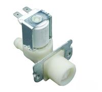 Bitron, Elettrovalvola Singola Universale FG1WAY Tipo 329, EV Singola 180°, Portata 8L, Per Lavatrice e Lavastoviglie, Diametro di Uscita 12 mm, Codice OEM AMIKA, ANGELO PO