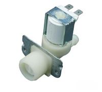 Bitron, Elettrovalvola Singola Universale Solenoide FG1WAY Tipo 329, EV Singola 180°, Portata 8L, Per Lavatrice e Lavastoviglie, Diametro di Uscita 12 mm