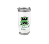 Bits And Bytes Detox (Dichiarazione divertente del mondo digitale) Bicchiere termico in acciaio inox doppia parete