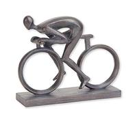 Bits and Pieces - Elegante Statua di Bicicletta da 16,5 cm - eccezionalmente Modellata in poliresina Resistente - Impressionante Scultura Decorativa per la casa