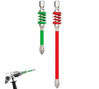 Bits De Tournevis Électriques - Pour Visseuse Électrique | Pièces Mèches Magnétiques Pour Perceuse, Pointes Résistantes Avec Anti Dérapage À Ressort Pour Technicien Mécanicien Bricolage Cloison Sèche