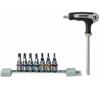 Chiave Maurer Plus A Bussola Con Bits 8 Pz Acciaio S2 Torx Tamper Foro 1.4