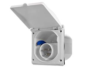 BITS4REASONS NUOVO MODELLO MAYPOLE MP598B 240V 16A PRINCIPALI FLUSH FIT PRESA SPLASHPROOF Valutazione IP44 (BIANCO)