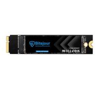 Bitsjour Disco rigido interno di ricambio da 512 GB per Apple MacBook Air Mid 2012 13" A1466 EMC 2558, 11" A1465 EMC 2559, 3D NAND TLC Hard Drive interno di aggiornamento e velocità, MacOS precaricato