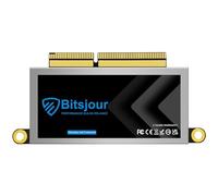 Bitsjour SSD NVMe da 2 TB per Apple MacBook Pro 13" A1708 EMC 2978/3164 Non-Touch Bar 2016 2017, interfaccia Mac originale 3D NAND TLC M.2 SSD Upgrade (macOS preinstallato)