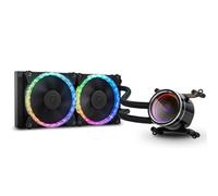 Bitspower Cyclops 240 Processore Raffreddatore di liquidi tutto in uno Nero, Argento 1 pz