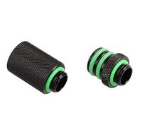 Bitspower Direct-Connect Set 1/4 Zoll - extra lang, mattschwarz NEW