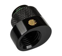 Bitspower X-Cross Adapter G1/4 Zoll AG Auf G1/4 Zoll IG - 5mm Versatz, Schwarz Matt