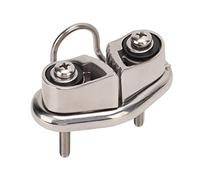 Bitta a Camma Professionale, Acciaio Inossidabile 316 di Grado Marino Lucidato a Specchio, per Cavi da 10 Mm, Ingresso Rapido e Facile Manutenzione, Piccolo e Leggero