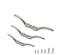 Bitta di ancoraggio in acciaio inossidabile 316 - Accessori per yacht marini per attracco e ormeggio sicuri(4 inch 316 No screws 36g)
