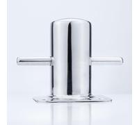 Bitta di ancoraggio stampata da 90x120 mm, accessorio in acciaio inossidabile,