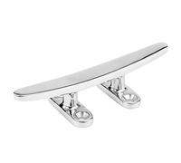 Bitta per Barca, Bitta per Imbarcazione Barca Marina 125 mm in Acciaio Inox 316, Bitta per Assetto di Linea Bassa Base Piatta