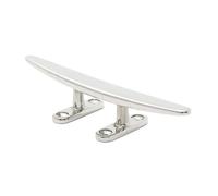 Bitta per Pontile Bitta Bassa Piatta Marina da 4/5/6/8 Pollici in Acciaio Inossidabile con Silhouette Bassa for Il Collegamento della Corda del Ponte della Barca Marina(4 inch)