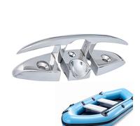 Bitta Pieghevole con Stecca - Heavy Duty Precision Hardware - Tacchetto Pull Up Boat - per Yacht, Kayak, Sport all'Aria Aperta, scafi di, steccatura Pieghevole