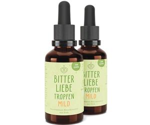 BitterLiebe - Gocce amare senza alcool - secondo Hildegard von Bingen - l'originale da La grotta dei leoni - sostanze amare ad alto dosaggio gocce analcoliche