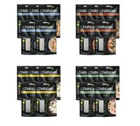 Bitters Shirataki MIX Pasta di Konjac - 5x Spaghetti Slim, 5x Bold, 5x Riso, 5x Tagliatelle - 20x200g