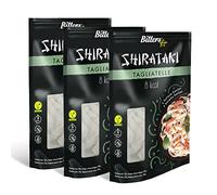 Bitters Shirataki Pasta di Konjac - Tagliatelle - 3x200g, Keto, Low Carb, Vegan
