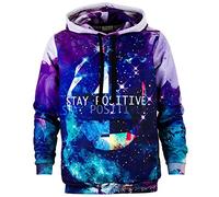BitterSweetParis Felpa con cappuccio Stay Positive, mix, s, X
