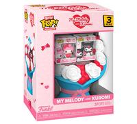 Bitty POP Bouquet figure Hello Kitty My Melody and Kuromi Valentines day