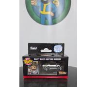 Bitty Pop Marty e Delorean Back to the Future Funko Pop Ride Mcfly Doc