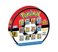 BITTY POP POKEMON CONFEZIONE DA 12 FIGURINE INCLUSA PIKACHU EVEE CHARMANDER SQUI