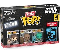 Funko Bitty Pop Star Wars Pack 4 Han Solo/Chewbacca/Greedo/Figura misteriosa